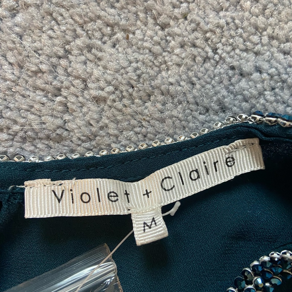Violet and Claire top
